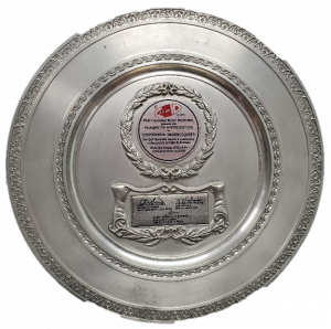 2002 Plaque of Appreciation As PLDT CID Distributor